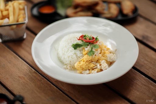 ข้าวไข่ข้นเนื้อปู / กุ้ง