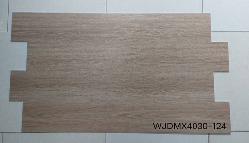 [2001370513SD01041801220] ไม้พื้น SPC คลิ๊กล็อค ผิววีเนียร์ 0.4 mm 53x180x1220 สี WJDMX 4030 - 124 (1 กล่อง/10 แผ่น)