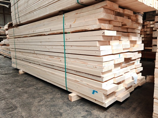 [01700101440101020803000] ไม้สนไวท์วู้ด  อบ  2x8x3.0 (44mm.x200mm.)