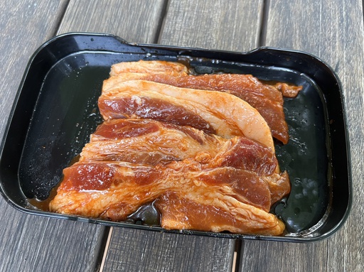 หมูหมักซอสเกาหลี