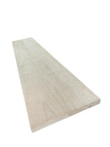 [16323MS13801SD203001200] บันไดฮาร์ดวู้ด รุ่น Eco-Safe Grade Standard ไม่พิมพ์ลาย 1&quot;x12&quot;x1.2m. (20x300x1200)