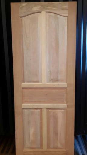 [12321652012CAA328002000] ประตูฮาร์ดวู้ดปีกนก ขอบ 5 Grade AA 32x900x2000