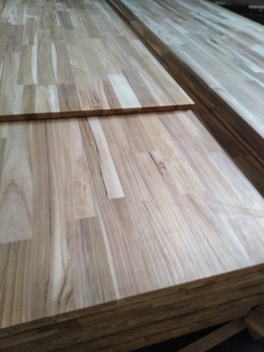 ไม้สักป่าปลูก อัดประสาน FJL Grade AAA 15x1220x2440 (copy)