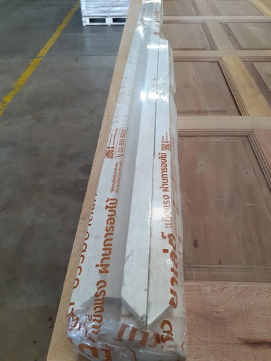 [11351R694416AA428002000] วงกบกันเสียงซีลยาง ทำสีรองพื้นสีขาว Grade AA 42x800x2000 (2x4/42mm.x90mm.)