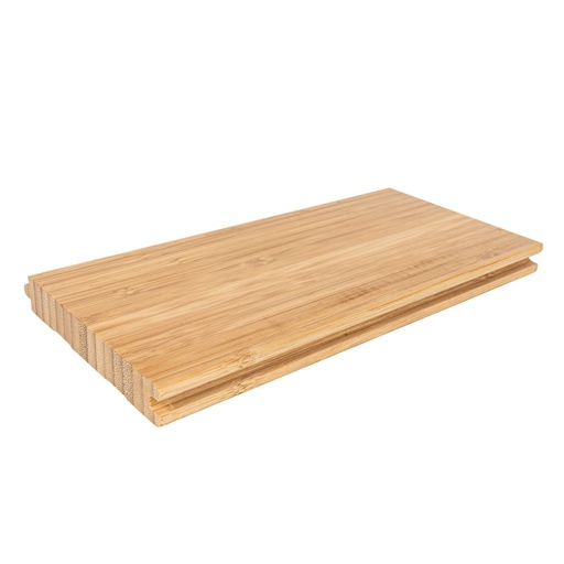 [2071284Q88GA7C081352000] พื้นไม้ไผ่ Eco-living อบ รางลิ้น 8x135x2000