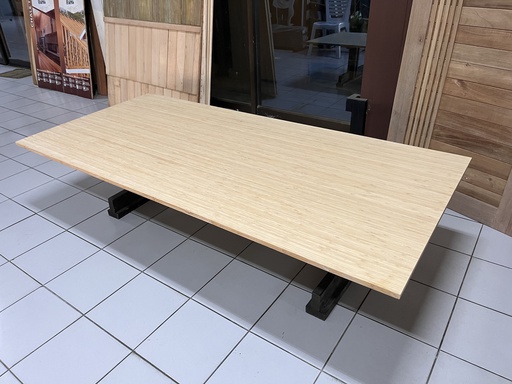 [2971034Q91GA01159152000] TOPโต๊ะไม้ไผ่ Eco-living 15x915x2000 mm.
